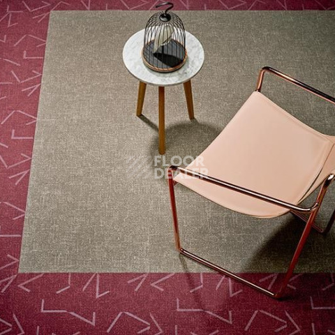 Forbo Flotex Colour embossed tiles tg 546517 Metro Berry Glass Embossed фото 2 | FLOORDEALER